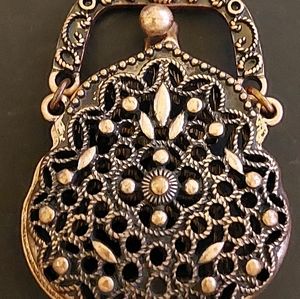 Copper  Purse Pendant